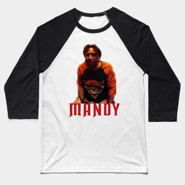 MANDY Baseball T-Shirt by MattisMatt83